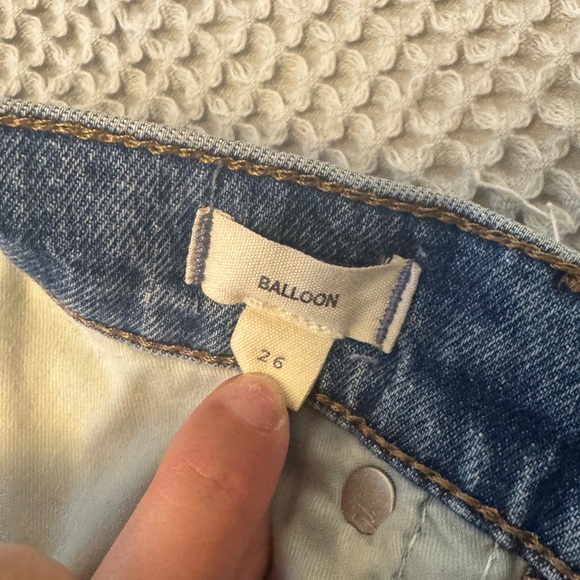 Madewell Tall Balloon Ankle Jeans in Grandile Wash / TALL 26 - Picture 5 of 6